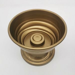 Plastový květináč Sand se stopkou 21 cm