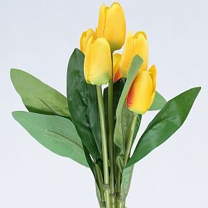 Trs látkových tulipánů 7 hlaviček