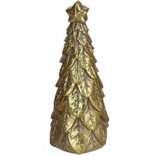 DKP0043 Dekorace zlatého stromu s hvězdou