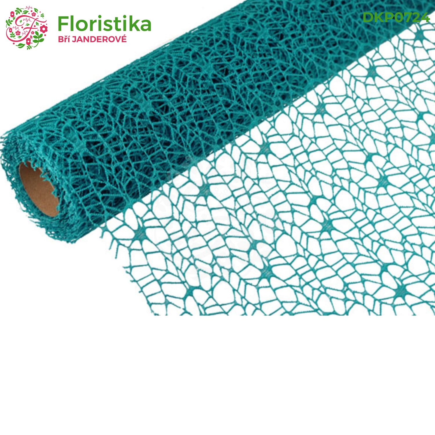 Dekoratívna sieťka s hviezdičkami - rolka 50 cm/4,57 m
