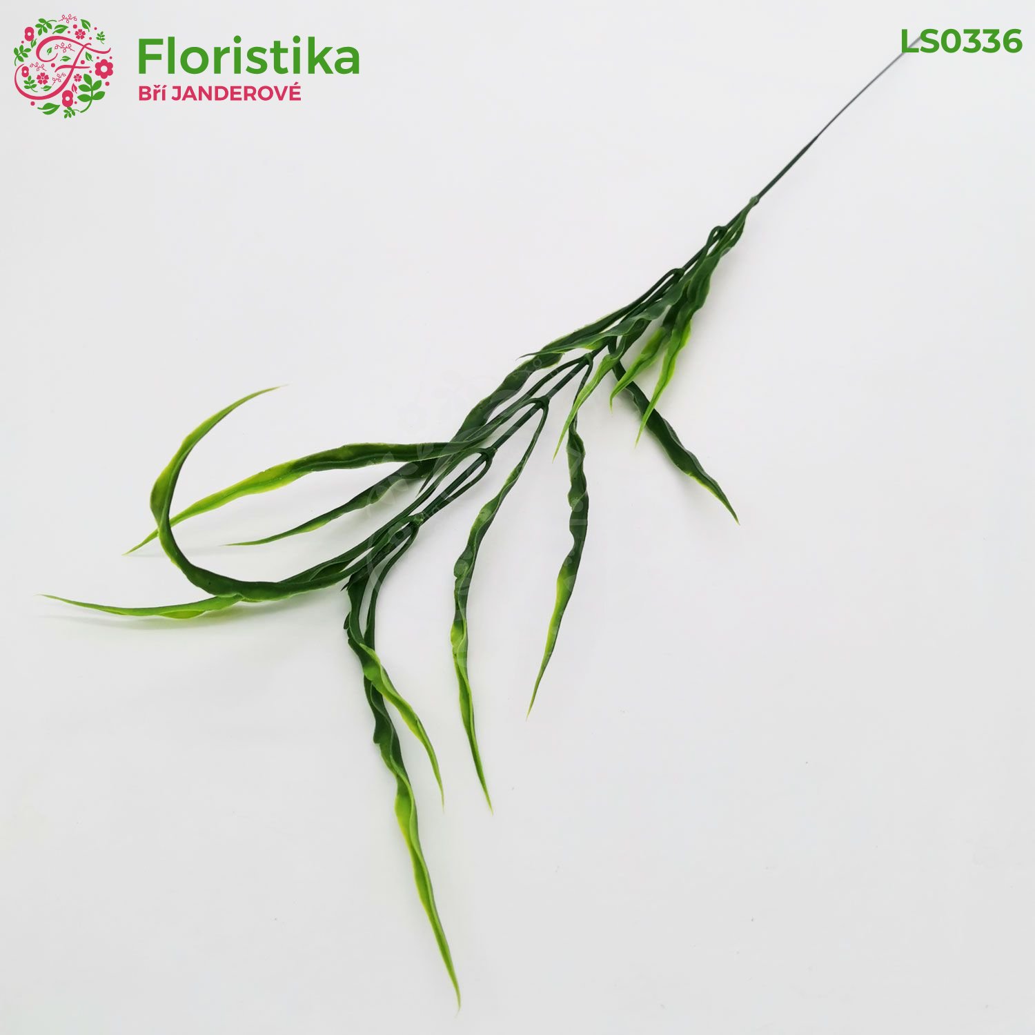Dekoratívna tráva, zelená (imitácia morskej trávy) – výška 58 cm