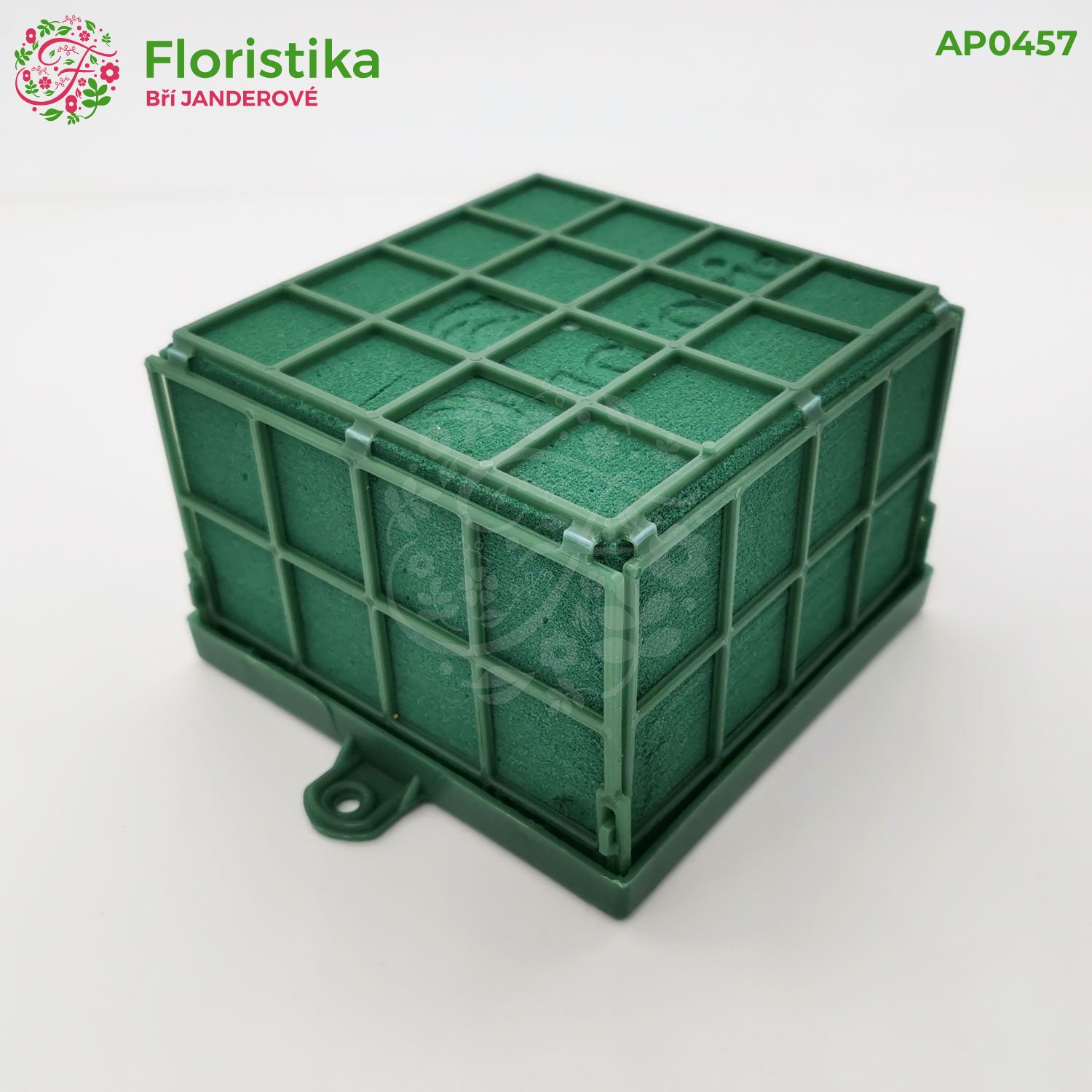 Floristická aranžovací hmota v plastové kleci - garnet