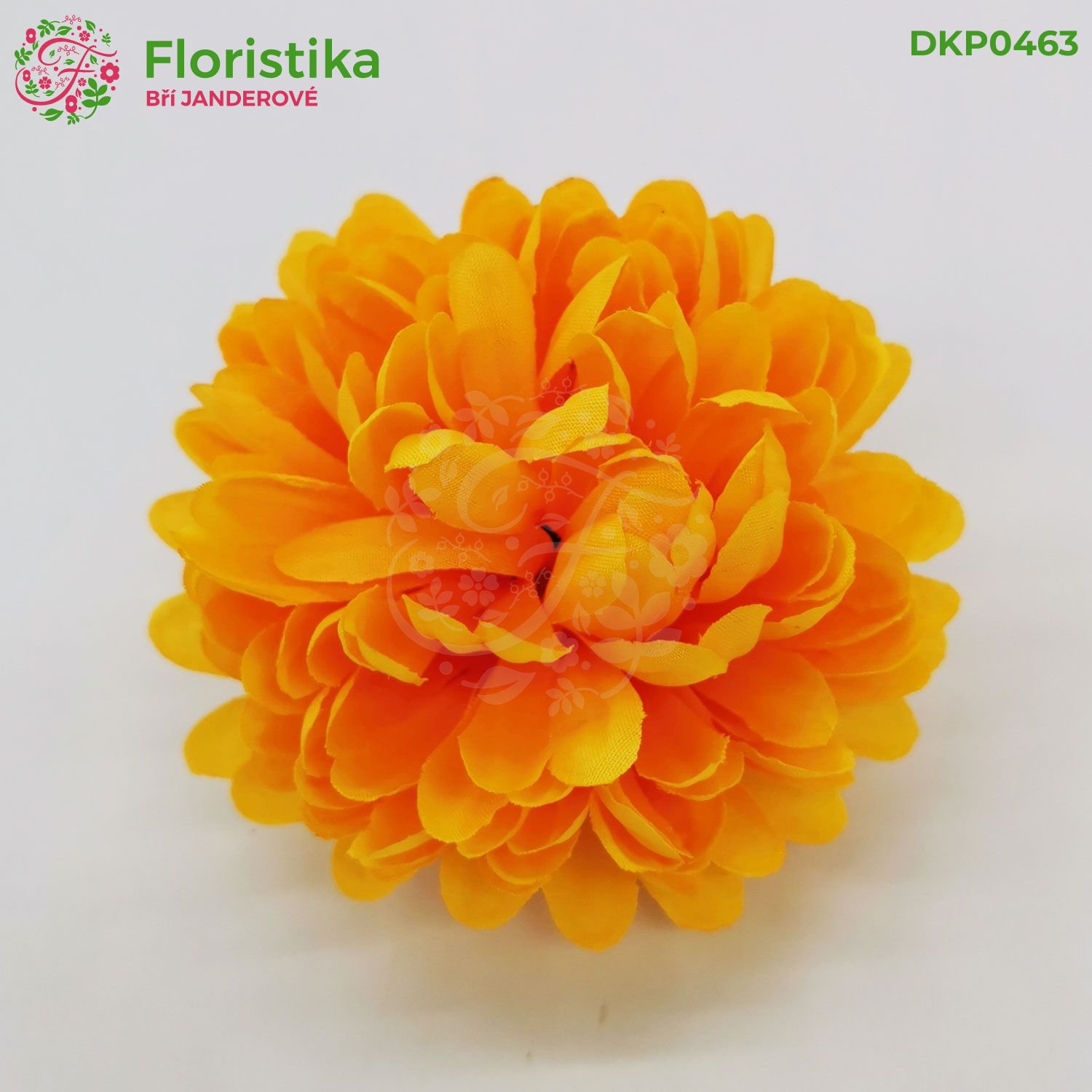 Hlava chryzantémy okrúhla 10cm/12ks