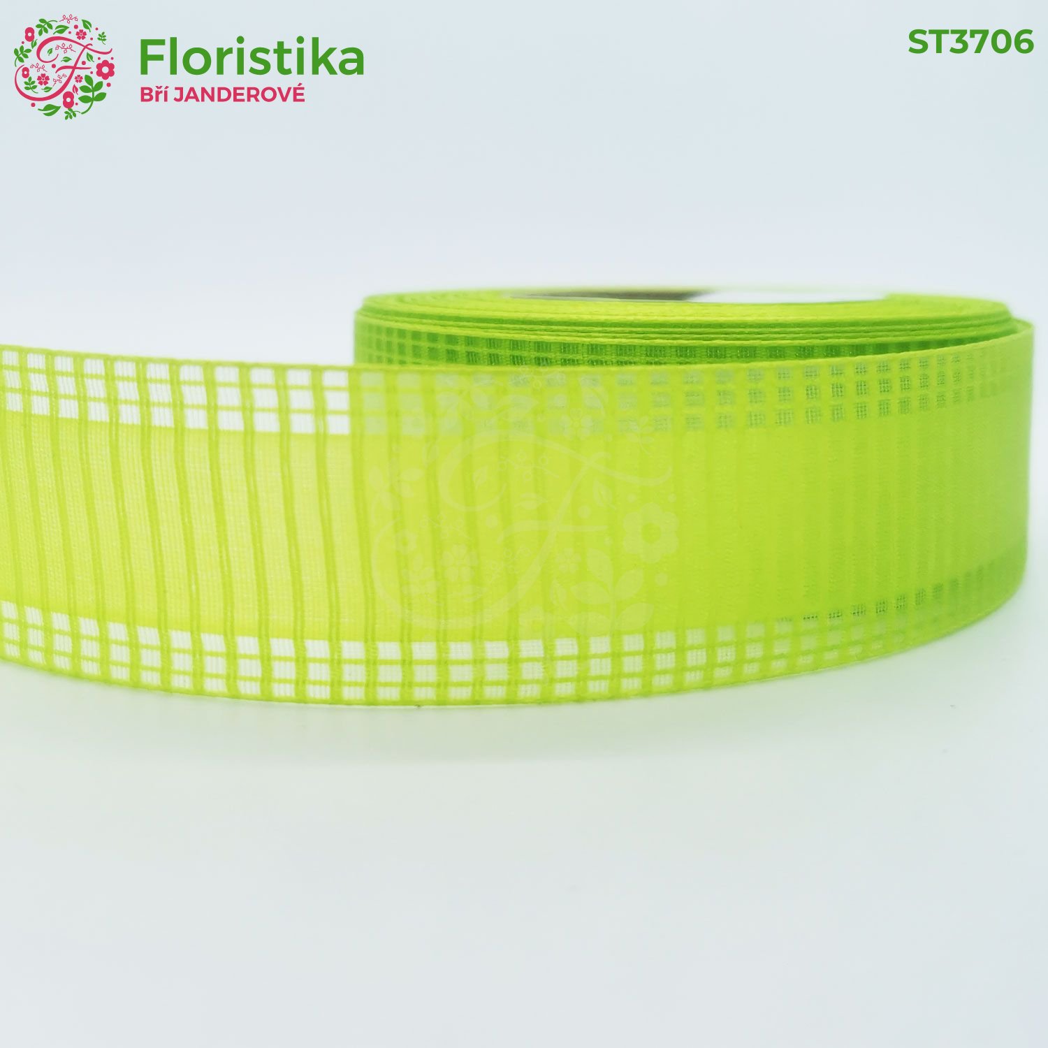 Kostková stuha s monofilem a vlascem 30/25m