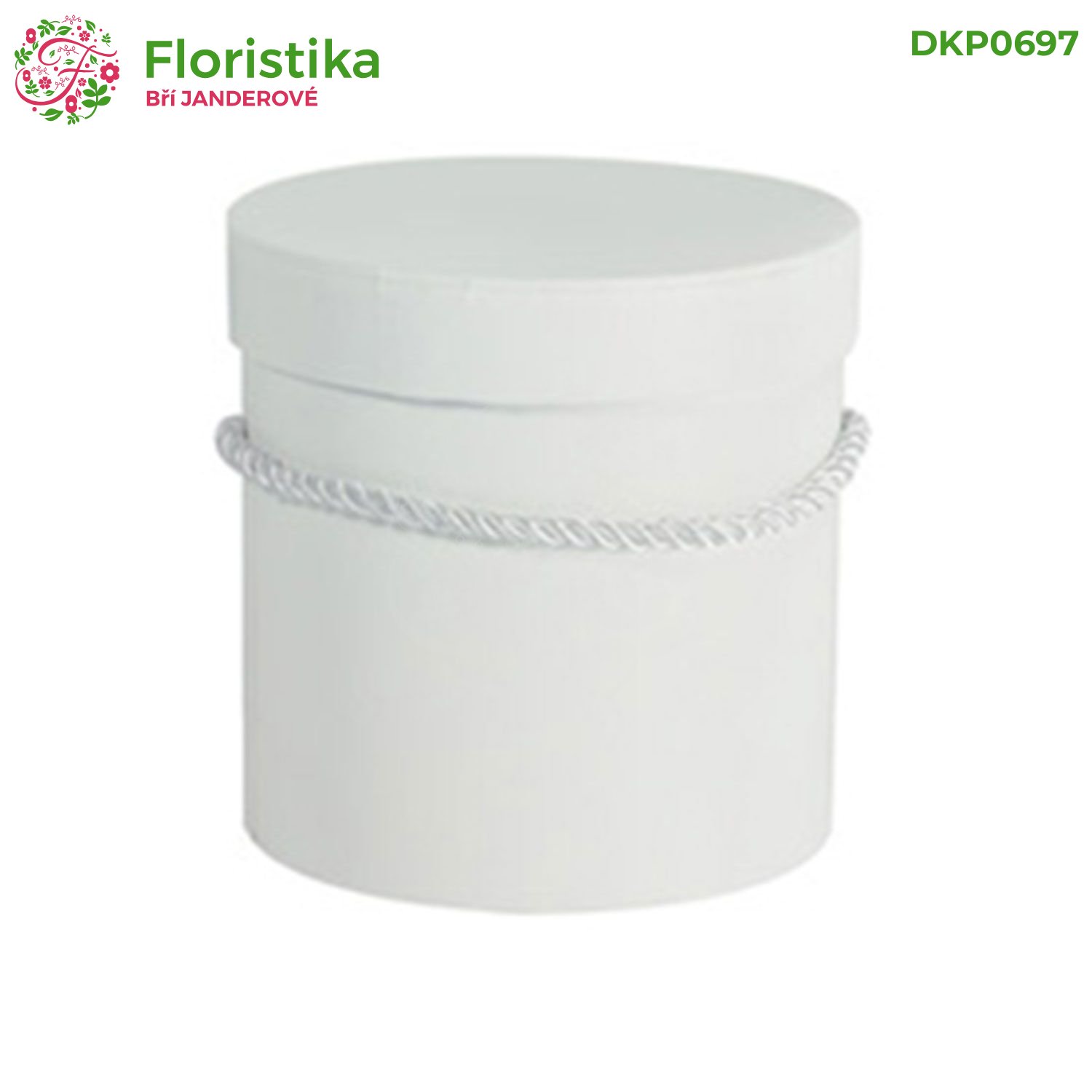 Mini Flower Box 12,7x12 cm se šňůrkou a víčkem