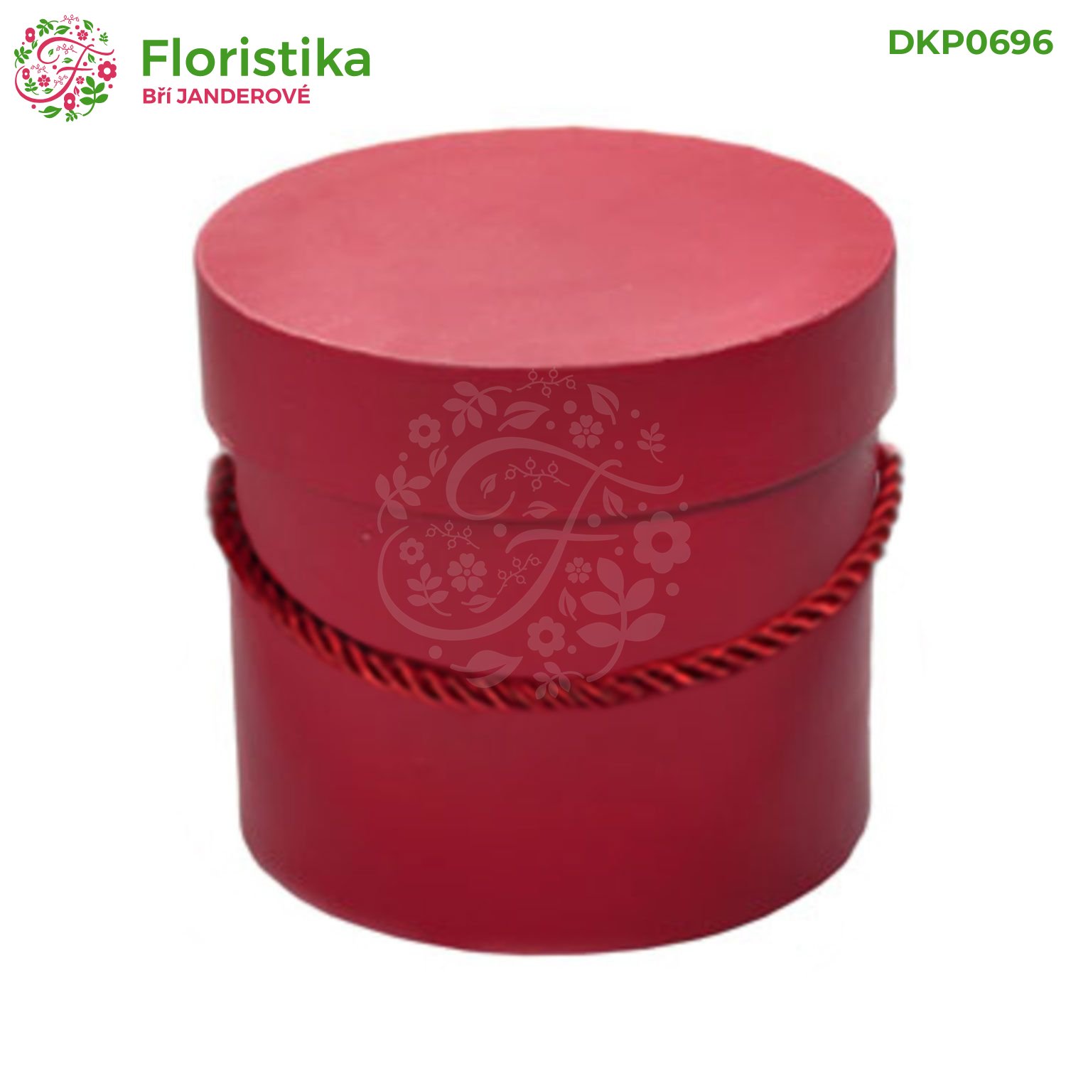 Mini Flower Box 12,7x12 cm se šňůrkou a víčkem