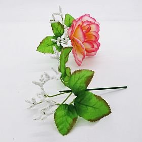 Podsvetlík s gypsophilou na viazanie kvetov