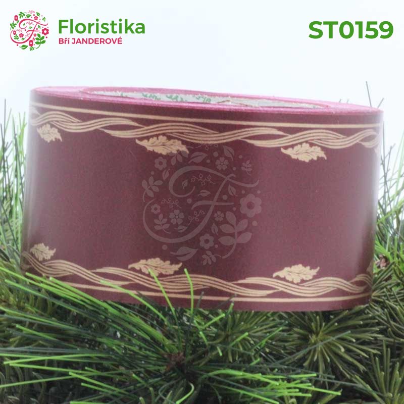 Pohrebná stuha s potlačou 6/50