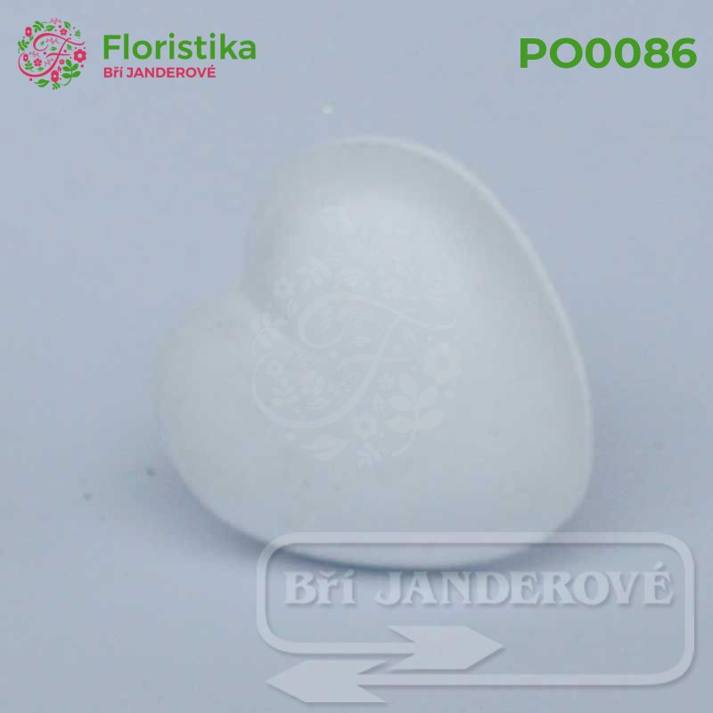 Polystyrénové srdíčko