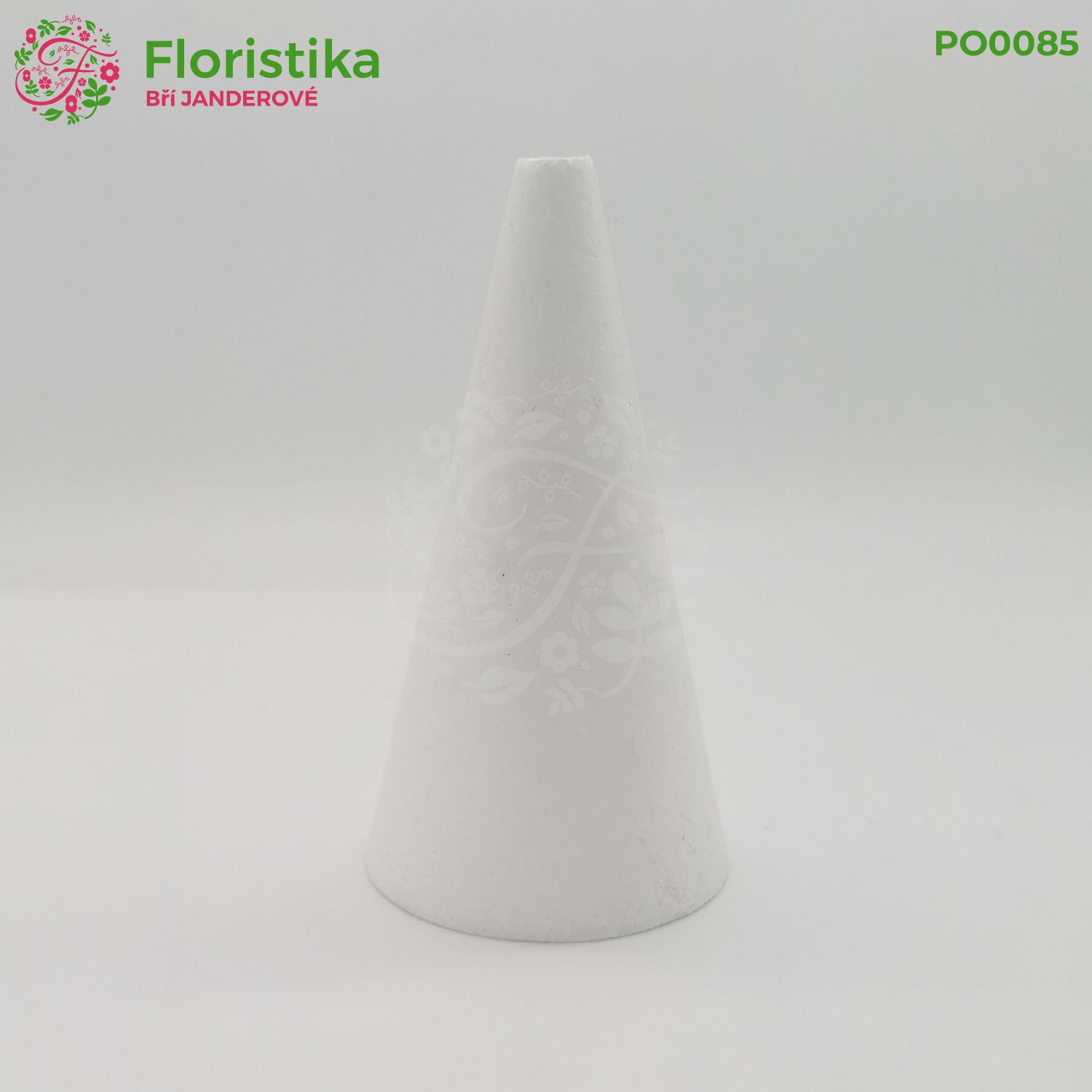 Polystyrénový kužeľ