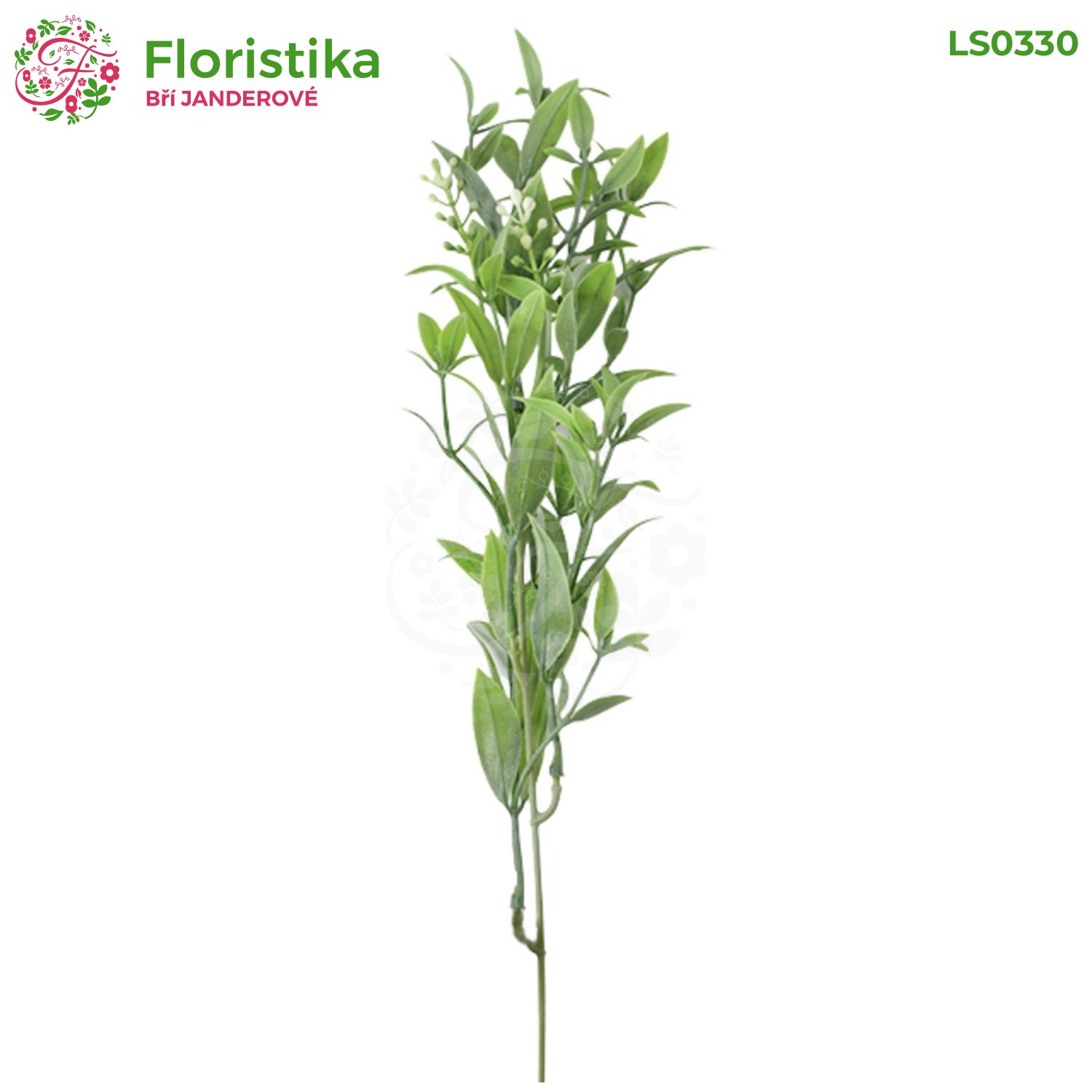 Přízdobová tráva světle zelená (imitace Nagelie) – výška 50 cm