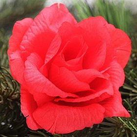 Látková vazbová růže