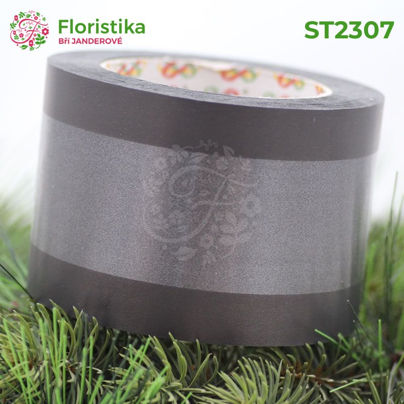 Smuteční stuha matná kraj 8/50