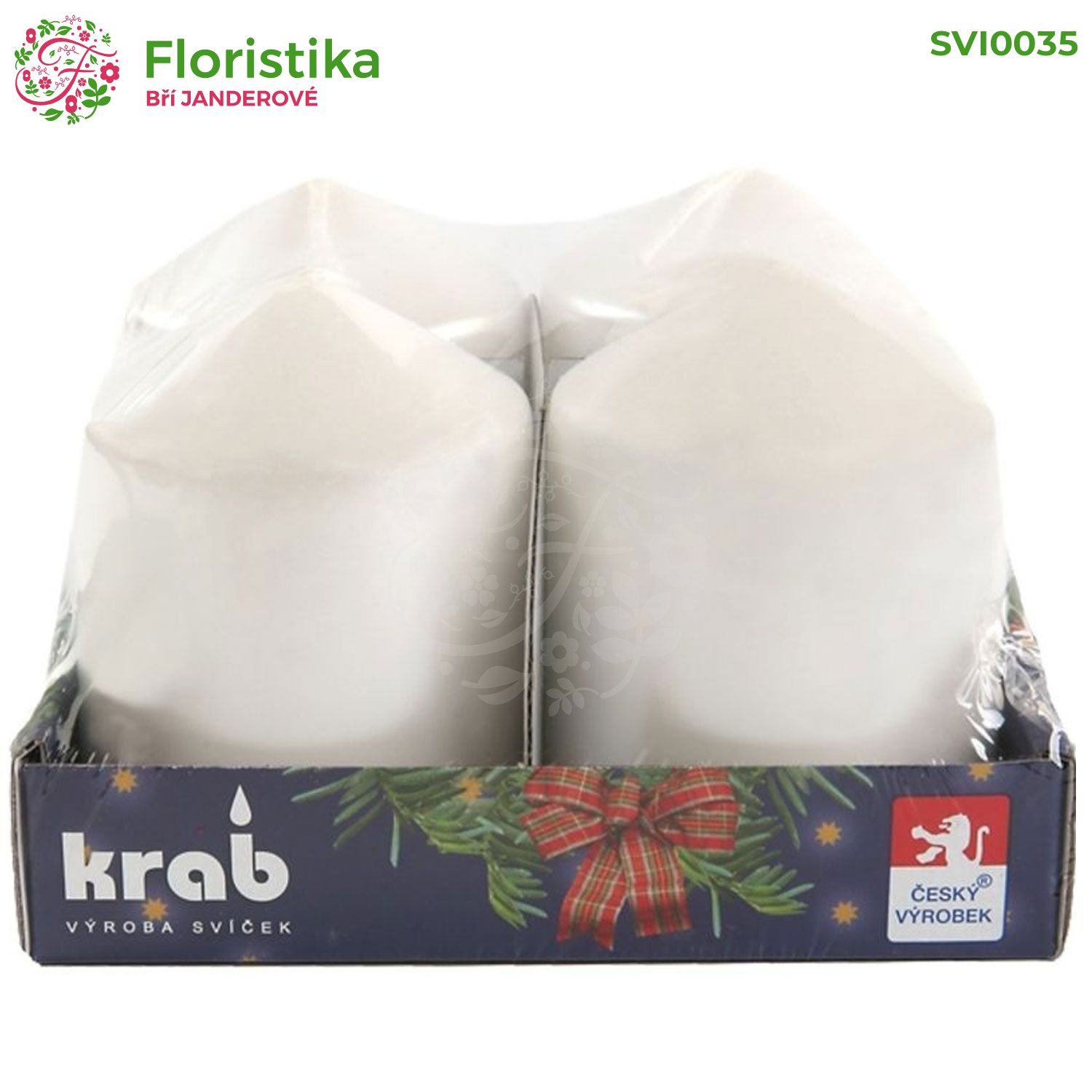 Adventný valec na sviečky 60x80 mm - kovový