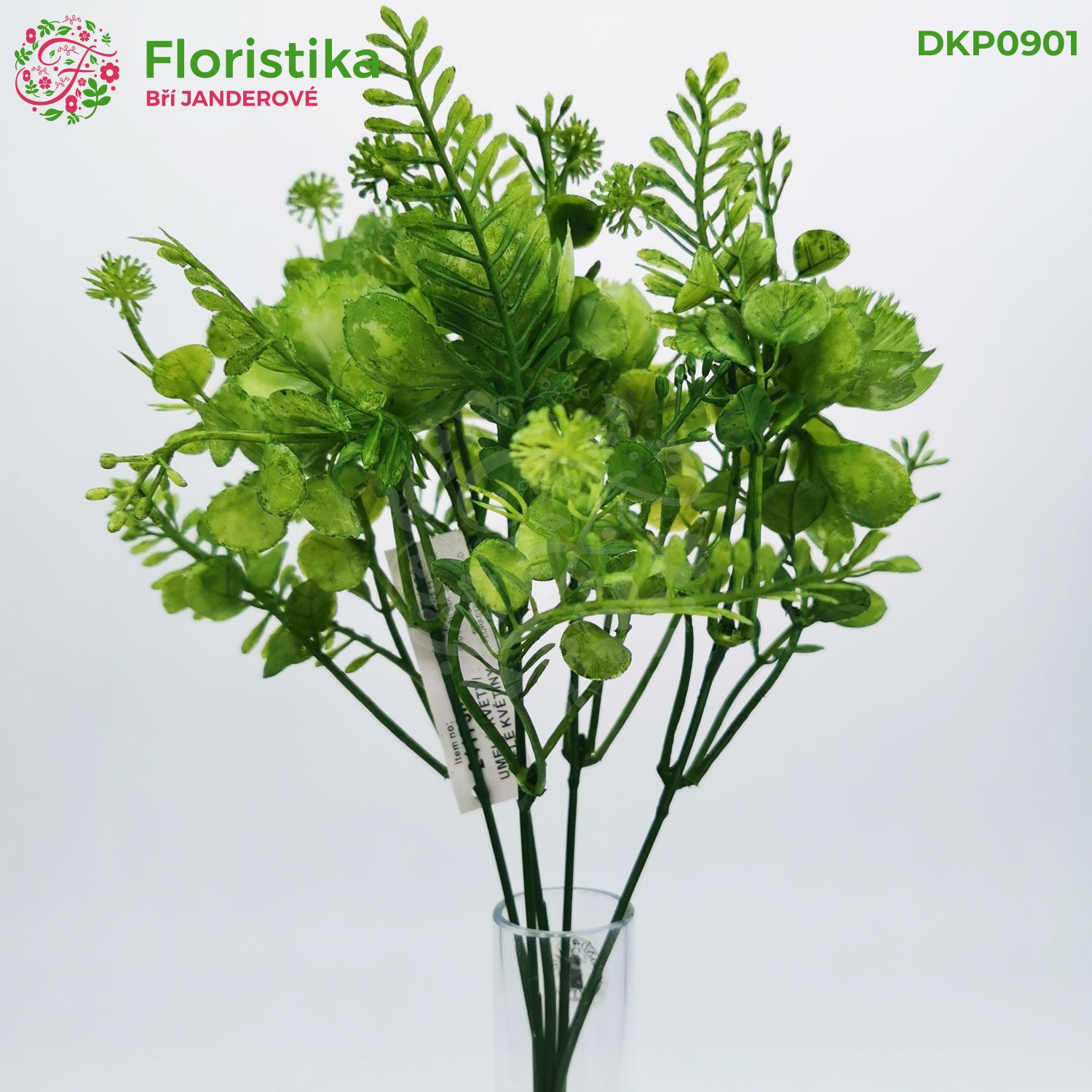 Umělý sukulent zápich zelený – 28 cm